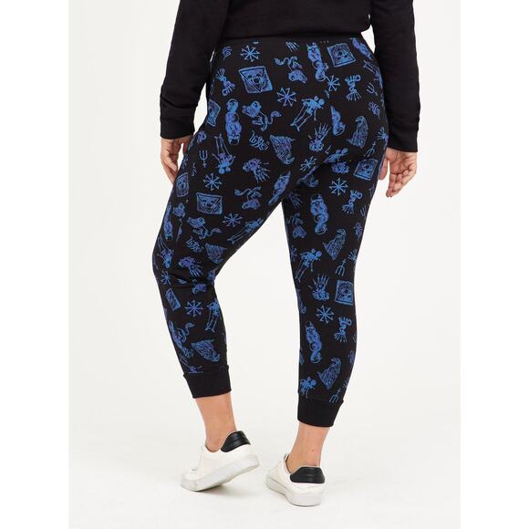 Torrid 3 (3X 22/24) Harry Potter Death Eater Fleece Lined Jogger Pants w/Pockets - Picture 3 of 3